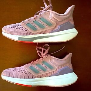 Adidas Bounce Women's Pink & Gray Athletic shoes Size 6.5
